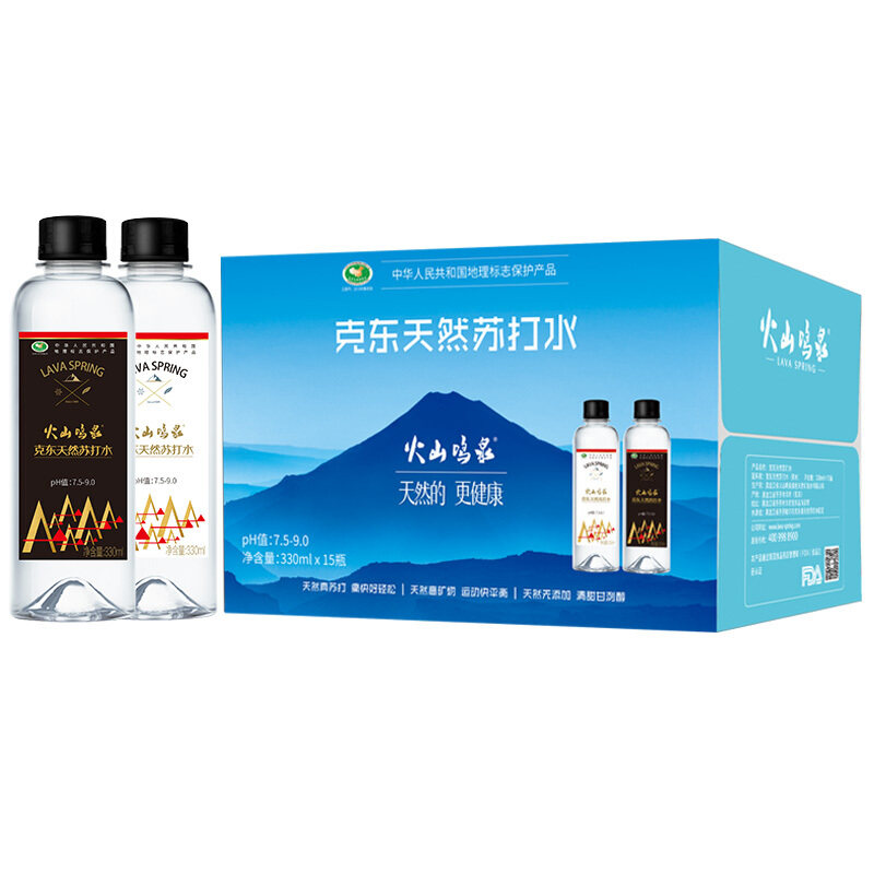 火山鸣泉天然330ml弱碱性水