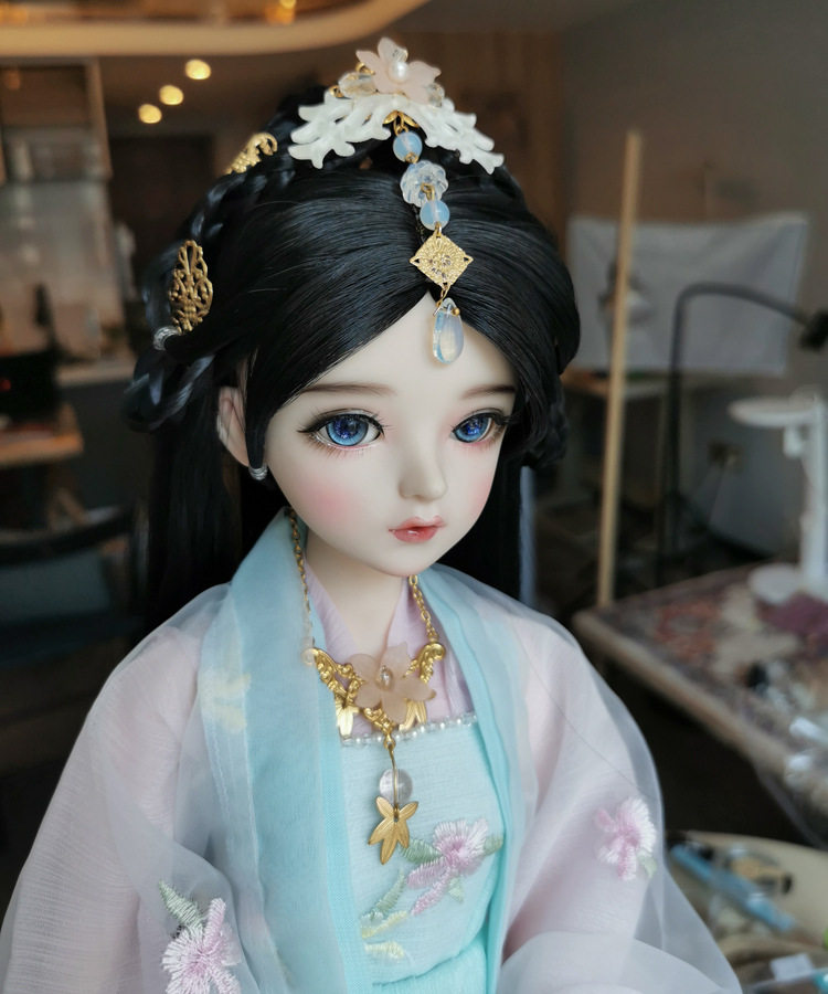 凯蒂娃娃手工改妆bjd娃娃送女生古风sd娃娃玩具礼物