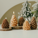 松果香薰蜡烛造型装 饰摆件公司创意礼品直播道具香熏烛蜡新年礼品