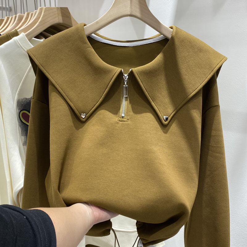 常规宽松棉质韩版套头