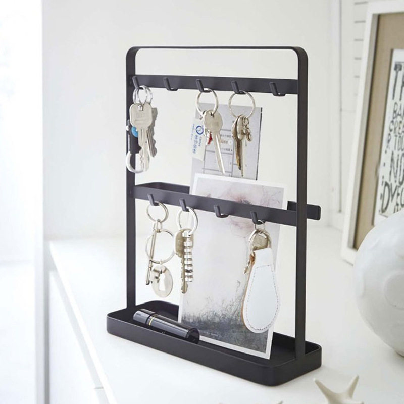 日式收纳架钥匙墙挂钩挂架小物架收纳盒置物免打孔桌面收纳储物,收纳整理,整理架/置物架/收纳架,淘宝优惠券,粉丝福利购,淘宝优惠卷