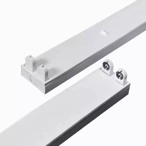 T8双管平盖支架带电子镇流器2*18W 2*30W 2*36W现货包邮