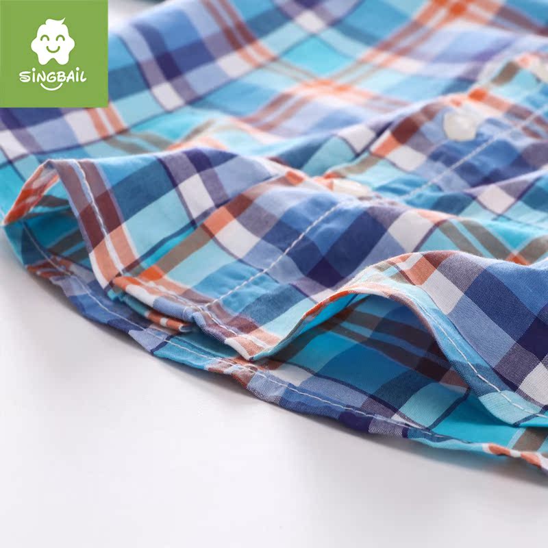 Chemise enfant SINGBAIL à manche longue - Ref 2083184 Image 5