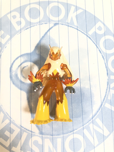 现货 稀有绝版正版剧场版限定TOMY 透明火焰鸡MC 手办精灵宝可梦