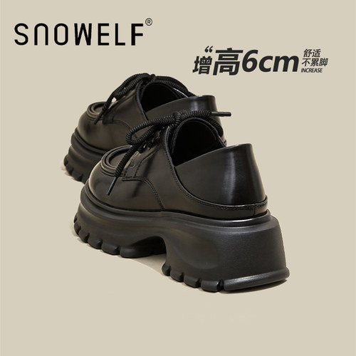 snowelf松糕根乐福鞋休闲