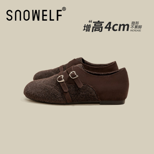 snowelf~巨好穿巨轻便乐福鞋