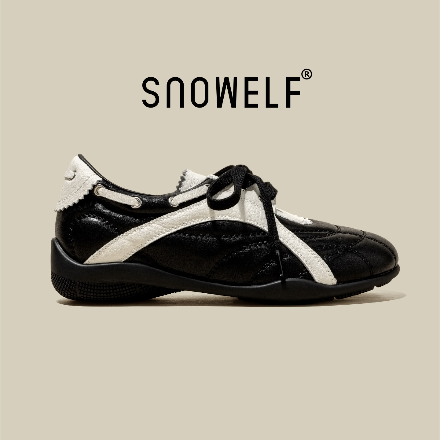 黑色德训鞋玛丽珍鞋子女款2026新款爆款春季百搭厚底增高百搭女鞋