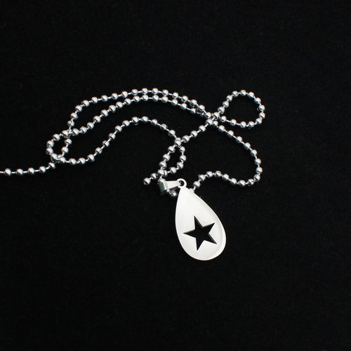 Conan Gray柯灰同款项链水滴星星挂件