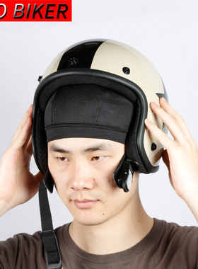 骑行速干头帽头盔内衬帽透气半罩式运动头套排汗防晒防臭隔脏男女