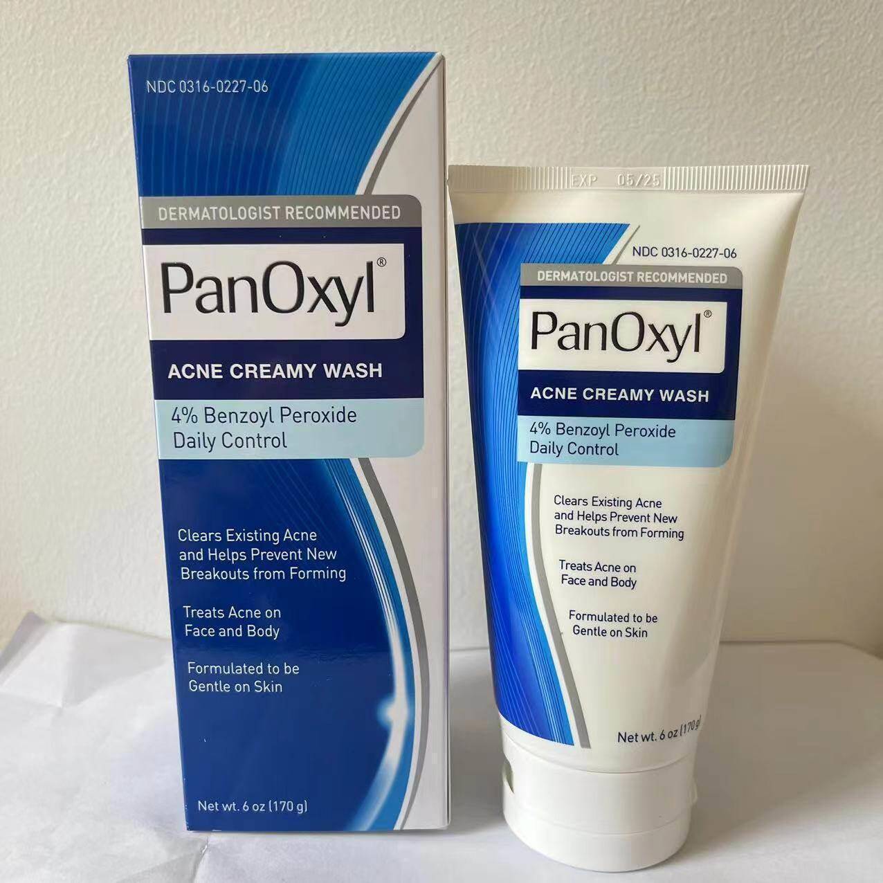 跨境PanOxyl 祛痘泡沫洗面乳10% 过氧化苯甲酰氨基酸控油4%洗面奶