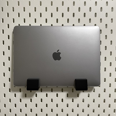 宜家洞洞板配件 笔记本电脑支架 宜家SKADIS Macbook pro 通用