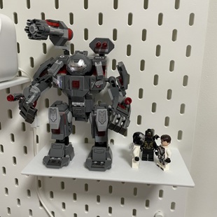 宜家洞洞板配件 SKADIS 手办模型高达机甲机器人摆件置物架玩具