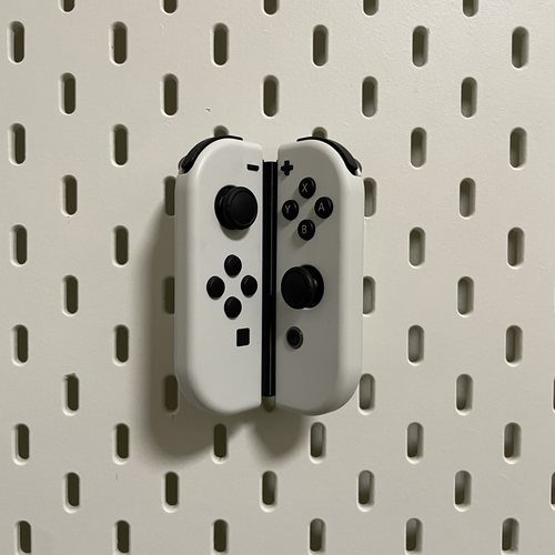 宜家洞洞板配件 joycon手柄支架 switch SKADIS斯考迪斯