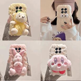 A2x毛绒A1x秋冬A58x卡通A97可爱A96女款 A95潮A93s全包PLN110卡通可爱 A3活力版 适用oppoA6pro手机壳A5活力版