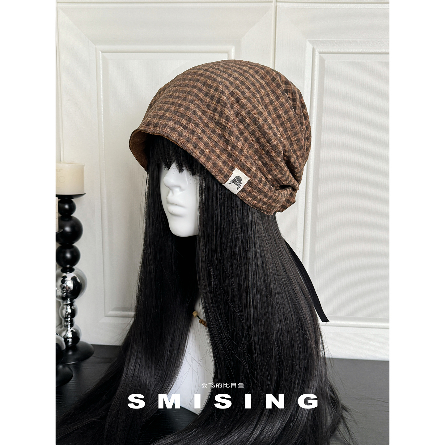 抽绳堆堆帽女显脸小时尚百搭