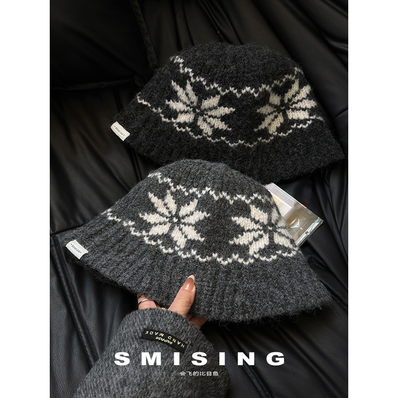 渔夫帽逛街复古男女通用春秋冬