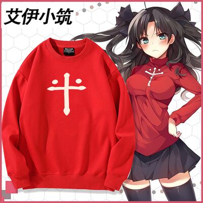 舒适面料卡通动漫宽松卫衣