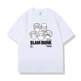 灌篮高手t恤球衣樱木花道三井寿动漫篮球衣服电影纯棉宽松短袖男