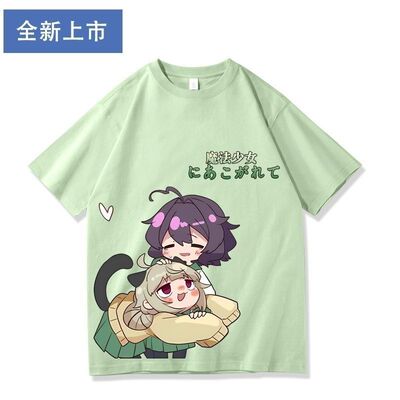 舒适面料卡通动漫宽松短袖