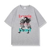 Lycoris 青少年T恤衣服 Recoil莉可丽丝千束泷奈动漫周边宽松短袖