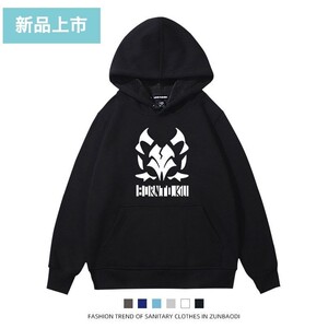 鬼方佳代子卫衣蔚蓝档案痛衣服同款痛衣黑色连帽卫衣碧蓝档案衣服