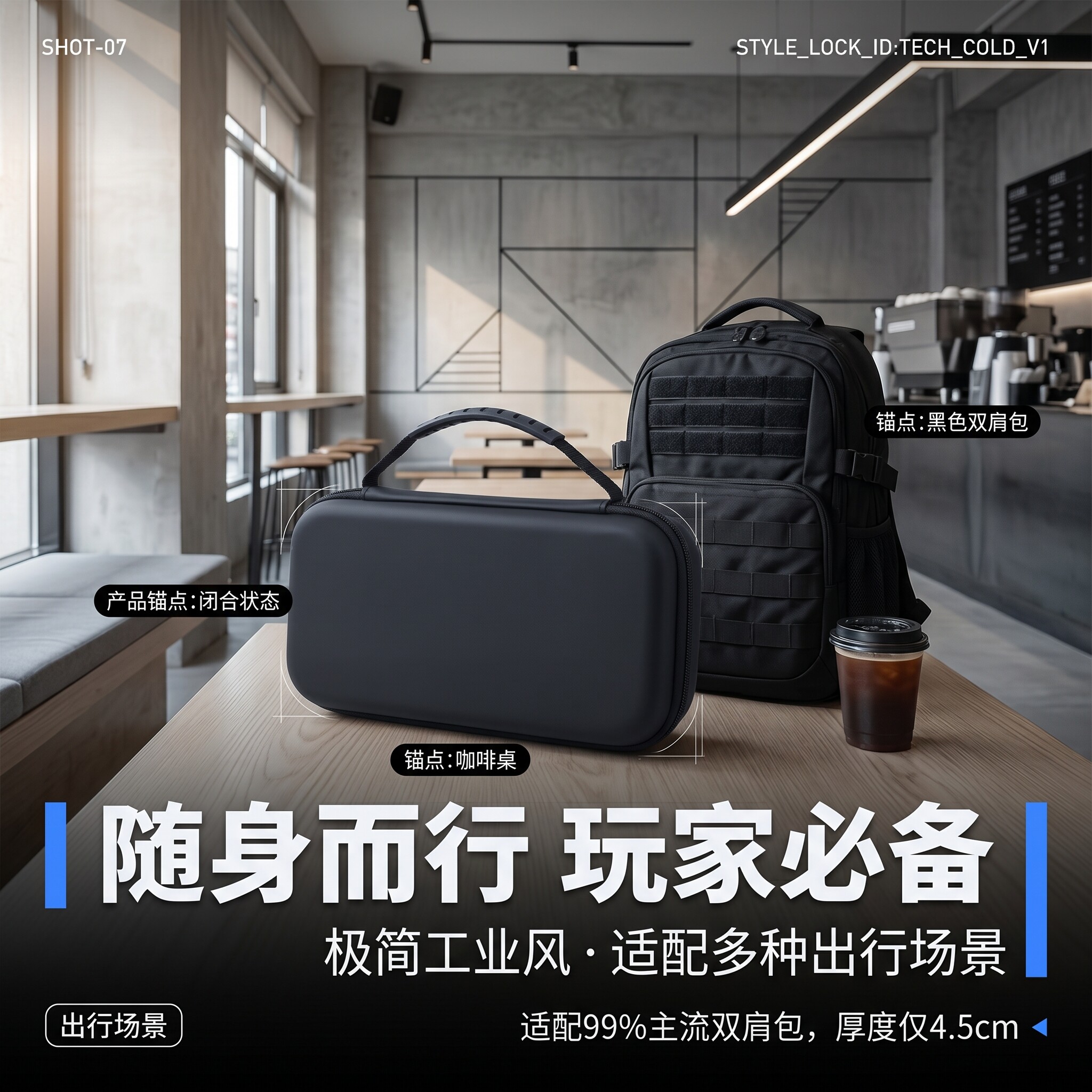 适用奥丁3掌机收纳包Odin3新款掌机EVA皮纹防水防摔DS保护手提包