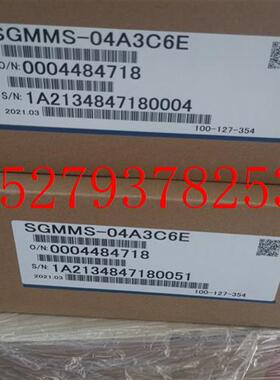 议价SGMMS-04A3C6E安川400W电机带煞车SGMMS-04A3C6SSGMMS-01A3C6