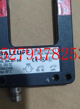 议价BGL001F/BGL30A-007-S49德国巴鲁夫槽型光电式传感器二手拆机