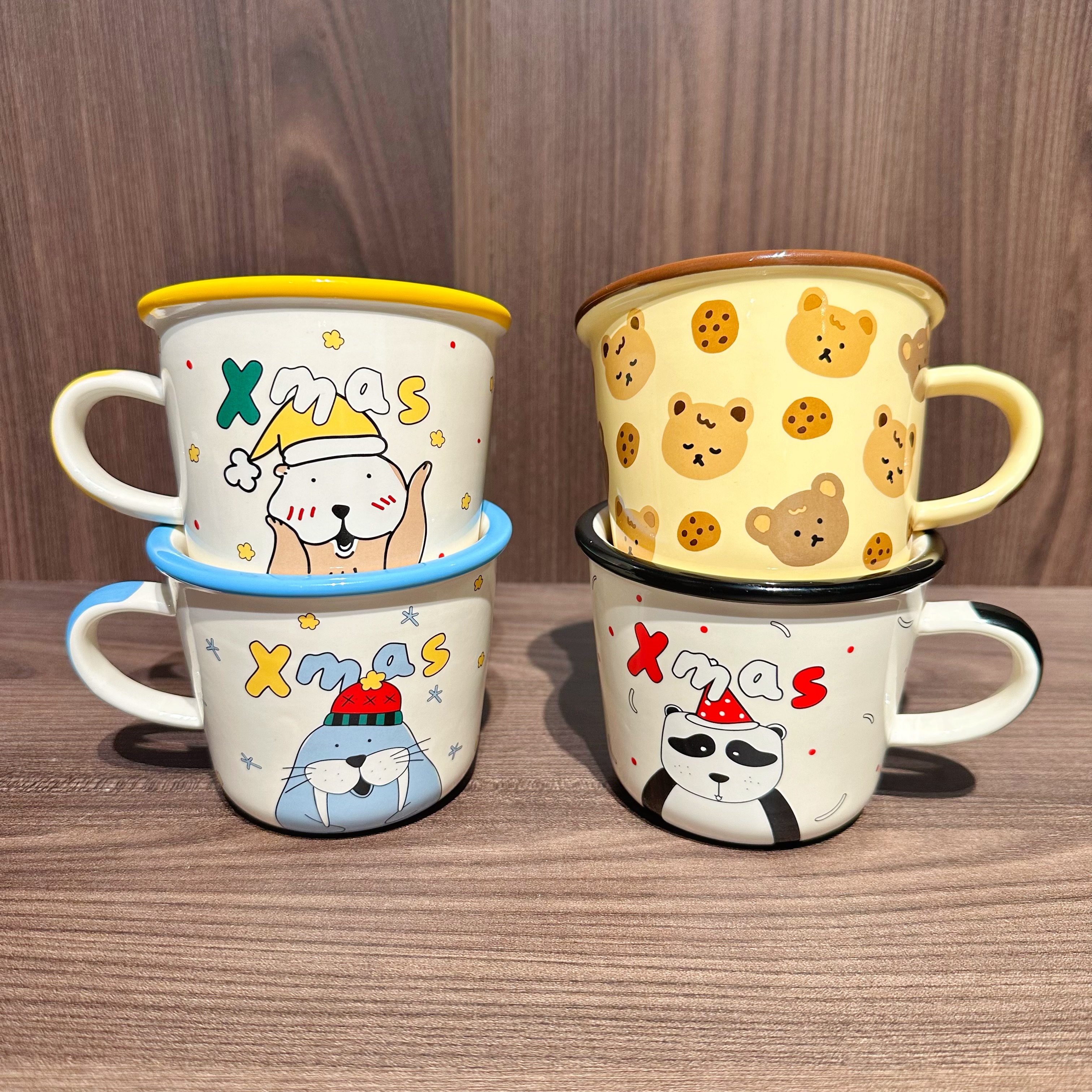 微波炉可加热儿童牛奶杯带刻度牛奶早餐杯子陶瓷卡通水杯马克杯,餐饮具,马克杯,淘宝优惠券,粉丝福利购,淘宝优惠卷