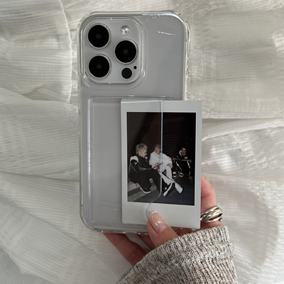 适用苹果卡槽17promax插卡手机壳