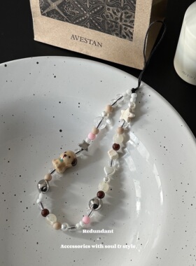 RS|手机挂绳合集*复古串珠设计感ins风日韩小众相机挂链苹果ccd