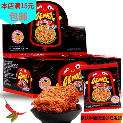 印尼进口辣味小鸡干脆面