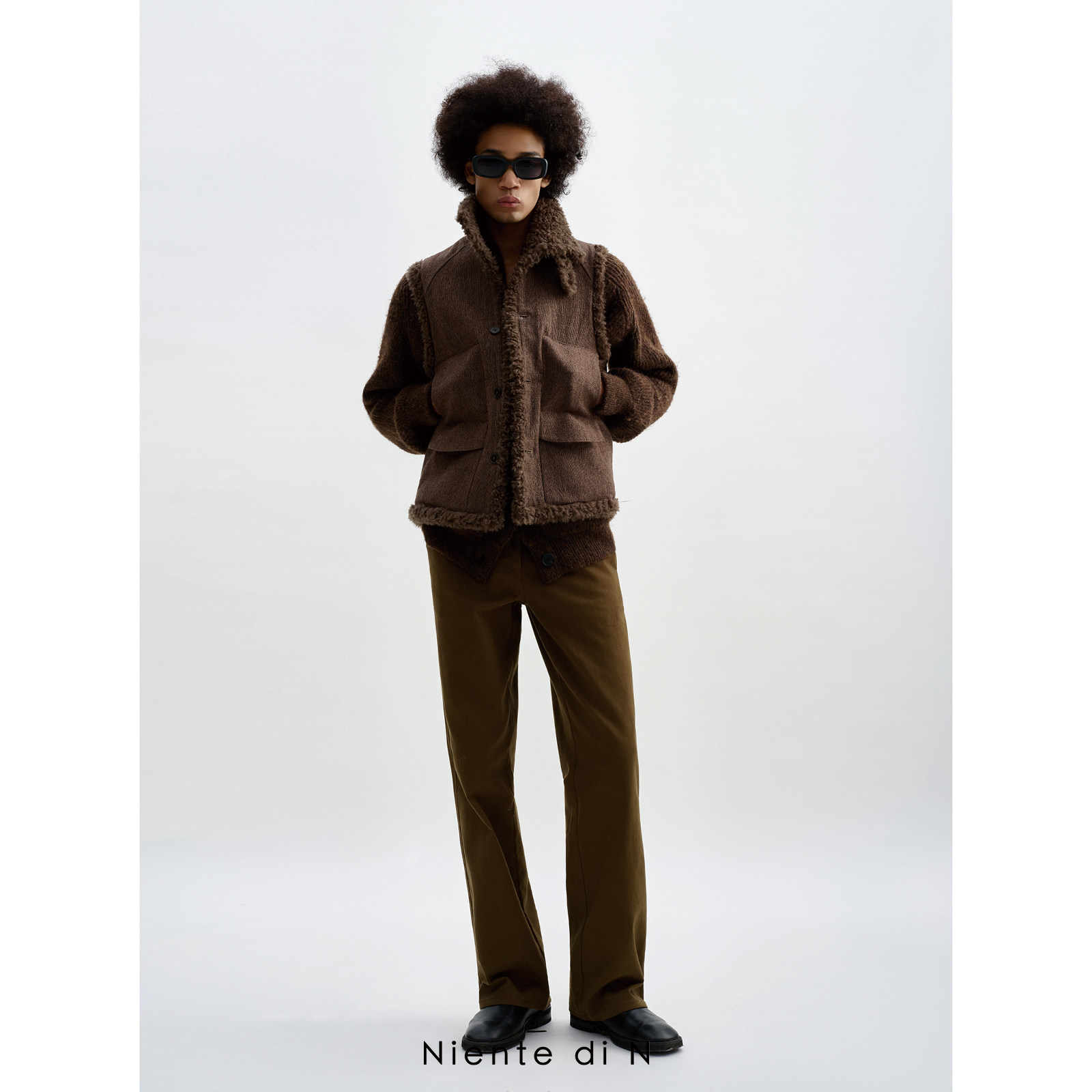 Niente di N 双面穿多口袋马甲,女装/女士精品,短外套,淘宝优惠券,粉丝福利购,淘宝优惠卷