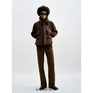 双面穿多口袋马甲 Niente