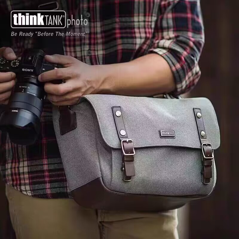 thinkTANK创意坦克手工摄影包莱卡微单单反相机包羊毛英伦单肩包