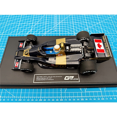 一物一拍 GPReplicas F1车模 1/18 1977 WR1 斯科特 摩纳哥 第1名