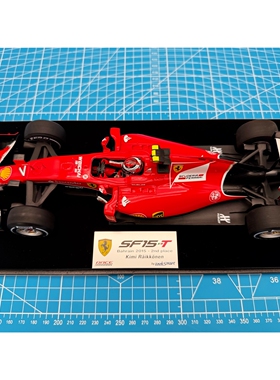 一物一拍 Looksmart F1 车模 1/18 2015 SF15-T 莱科宁 巴林 亚军