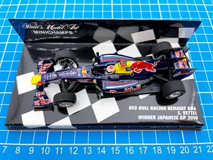 一物一拍 迷你切 F1 车模 1/43 2010 RB6 维特尔 日本