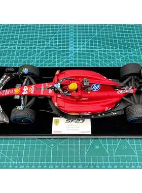 全新 LookSmart F1 车模 1/18 2025 SF-23 汉密尔顿 Fiorano 测试