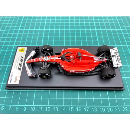 全新LookSmart F1车模 1/43 2023 SF-23 勒克莱尔 拉斯维加斯亚军