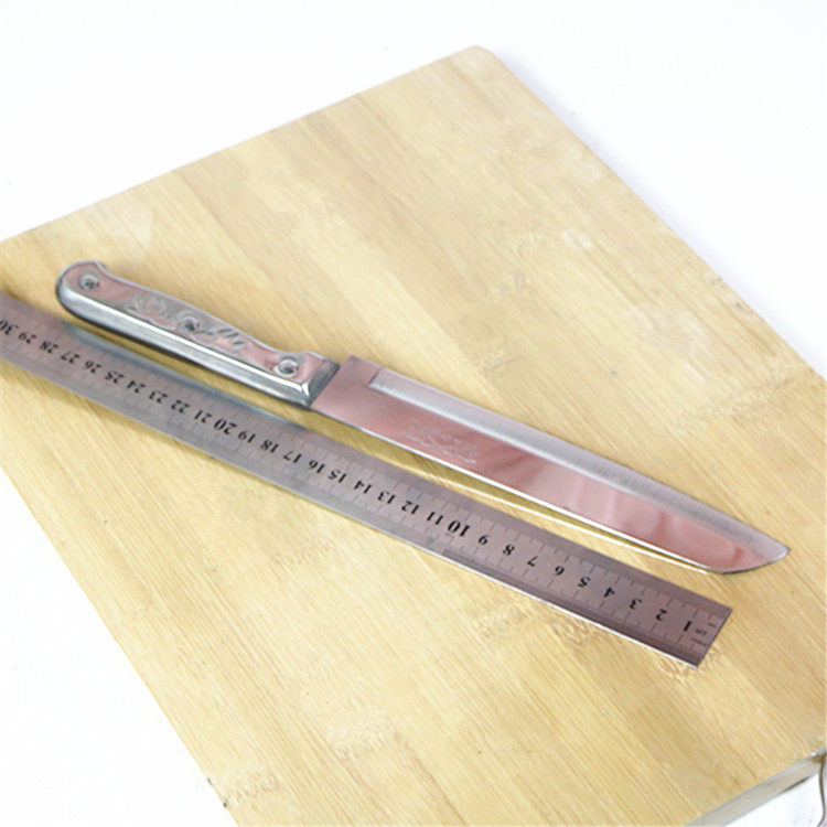 瓜果削皮刀家用不锈钢小厨刀水果刀切西瓜寿司刀小菜刀鱼片刀包邮