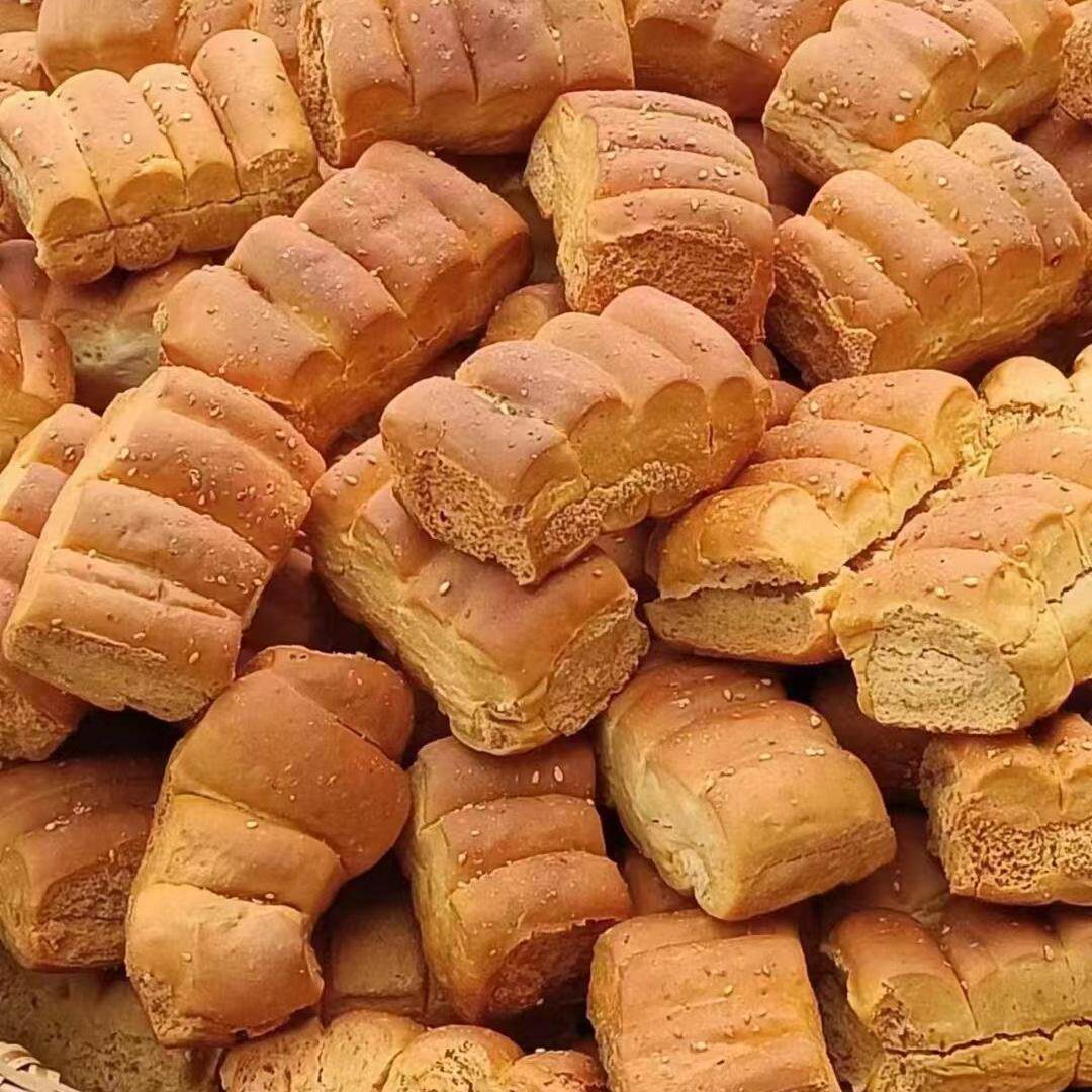 湖北随州广水土特产锅盔 传统小吃烤箱烤出来的锅盔 盐饼 锅盔