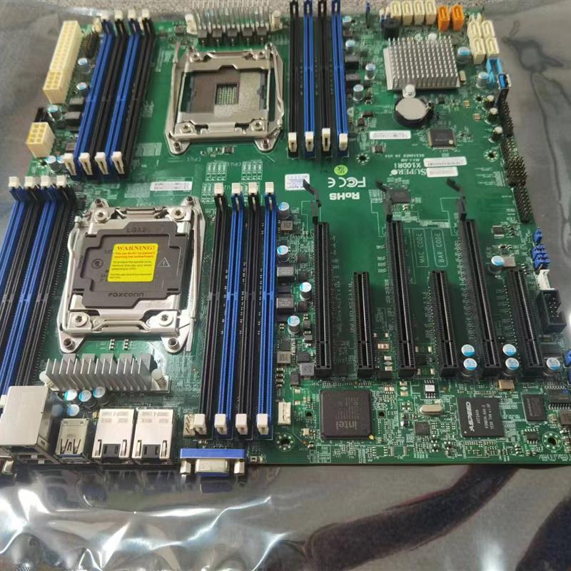 服务器主板X10DRI双路X99 c602 成色新支持M.2