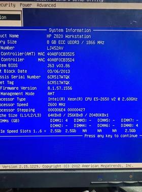 HP惠普Z820 V2 1.03工作站主板708610-001 618266-004 708610-601