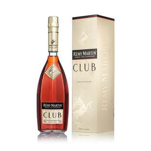 【品牌旗舰】法国人头马CLUB优质香槟区干邑白兰地700ml进口洋酒