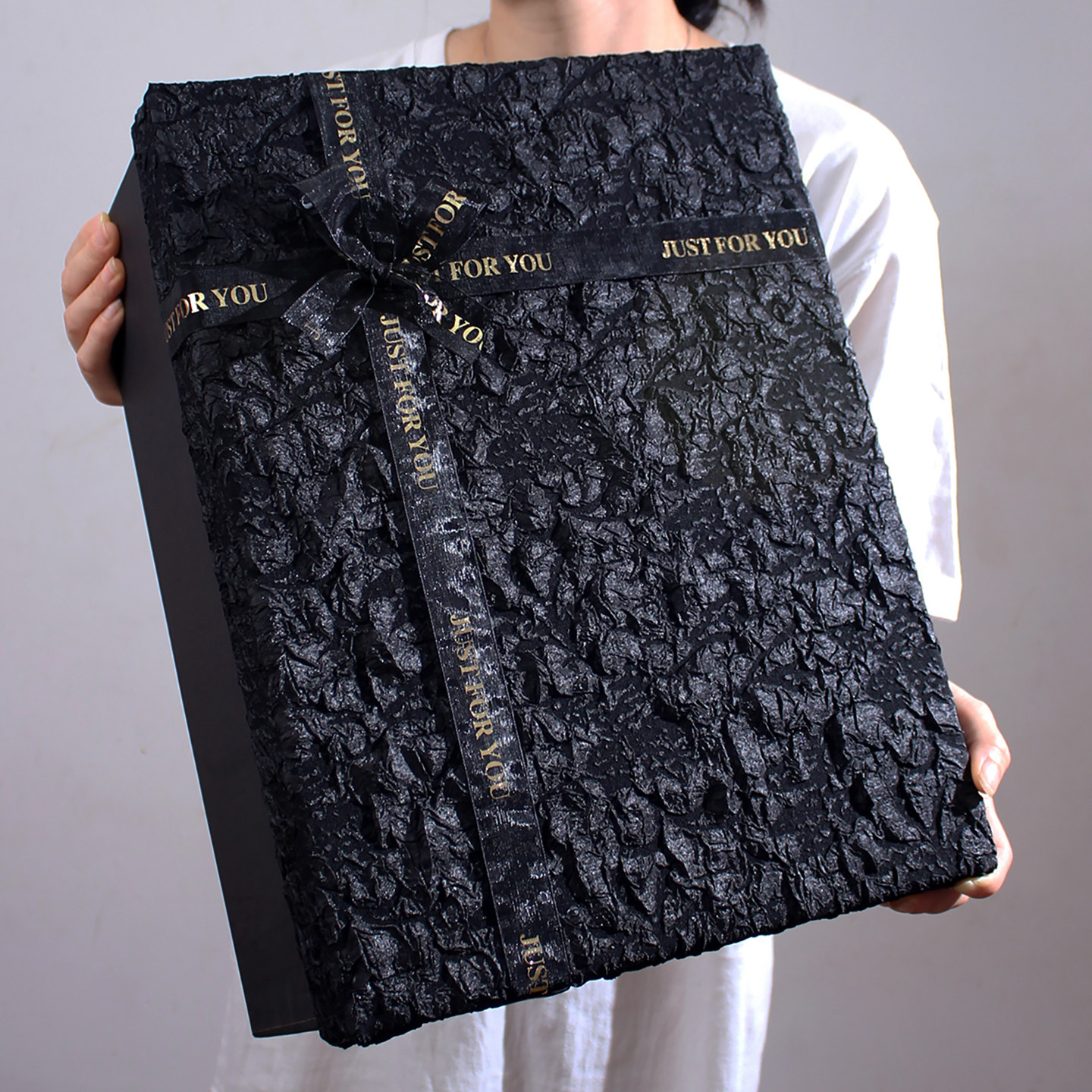 原创设计 纸质布艺礼物盒定制商务黑色礼盒空盒礼品盒送礼包装盒,包装,礼品盒,淘宝优惠券,粉丝福利购,淘宝优惠卷