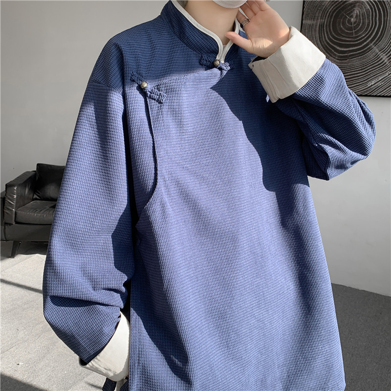 25年春季宽松中式布扣风汉服唐装夹克外套 JK62 P105图片
