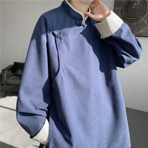 25年春季宽松中式布扣风汉服唐装夹克外套 JK62 P105图片