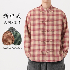 24年秋冬新款打底汉服港风模特风大码衬衫外套 C81 F70图片