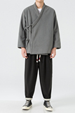 2024加大码宽松棉服加绒风汉服唐装外套开衫JK53P120，男装棉衣，电商B375